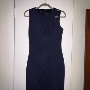 Elie Tahari Navy Dress